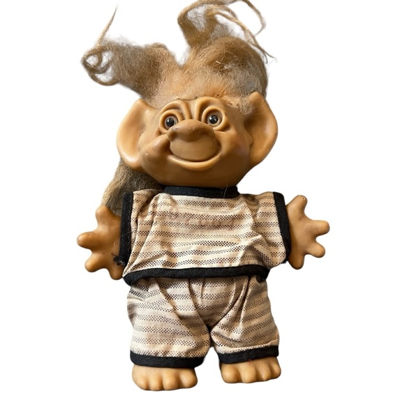 Vintage‎ Troll Doll Prisoner Outfit 1960 Uneda Wishnik - Picture 1 of 4